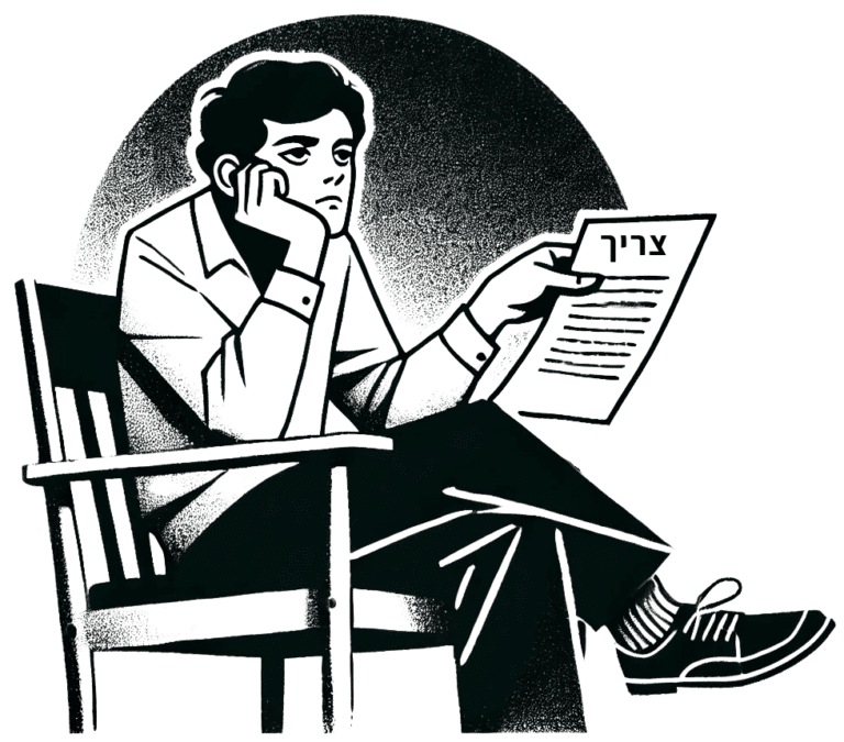 אדם שצריך לעשות משהו